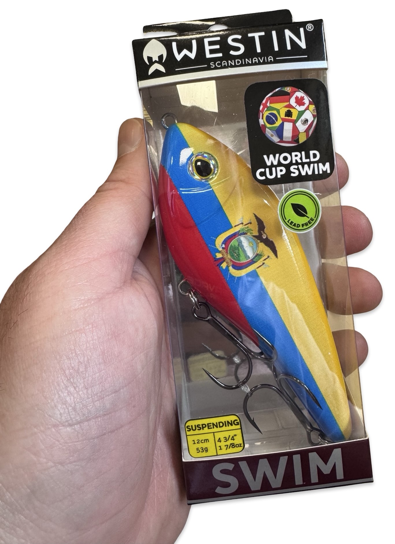 Wobler Westin 53 g 1 szt. Ekwador
