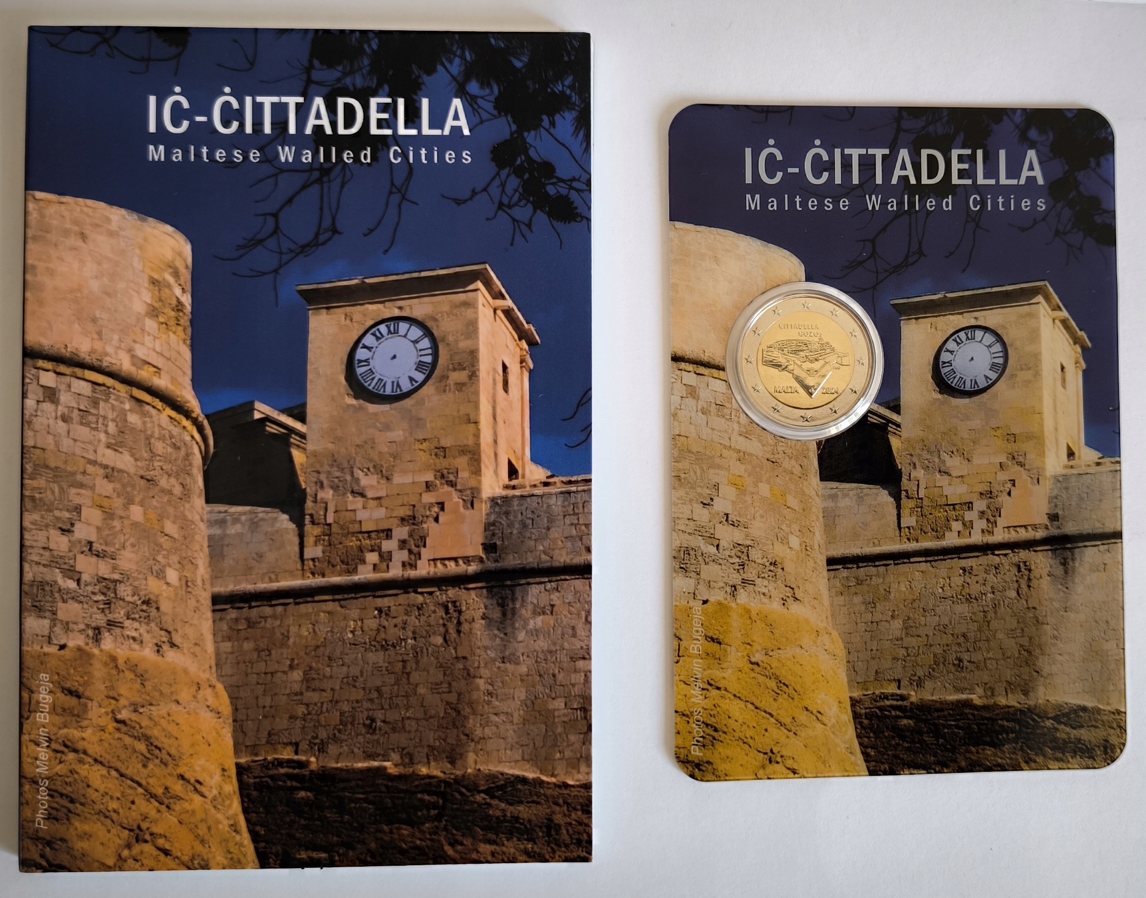 Монета 2 евро Мальта 2024 - Цитадель Гозо