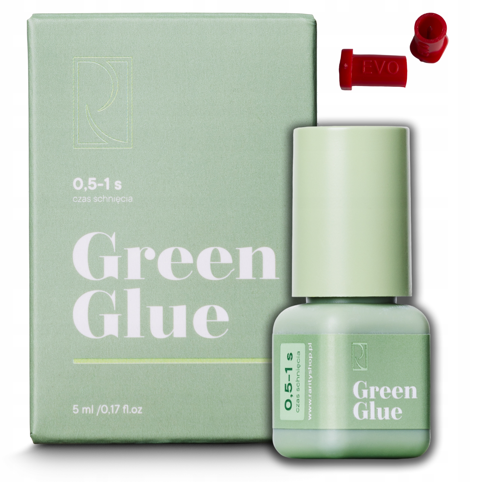 Lepidlo na řasy Ultrakrátké Doba schnutí 0.5-1 Sekundy Vůně Jablka 5 ml