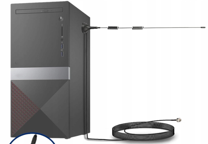 Antena Radiowa Bingfu DAB FM Magnetyczna 3M Kompatybilny Radio Marka Inna