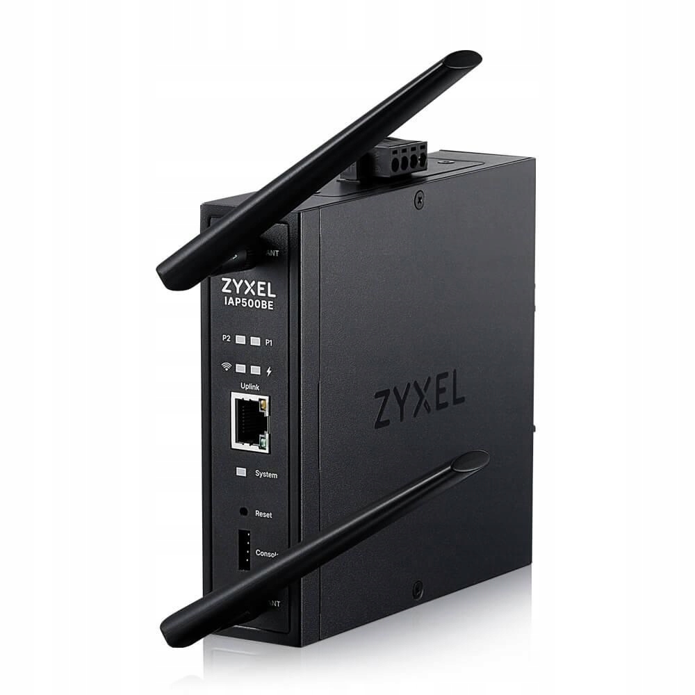 Zyxel IAP500BE, BE5000, Dual Radio 2x2 Mu-mimo, PoE+ (802.3at), Din Rail…