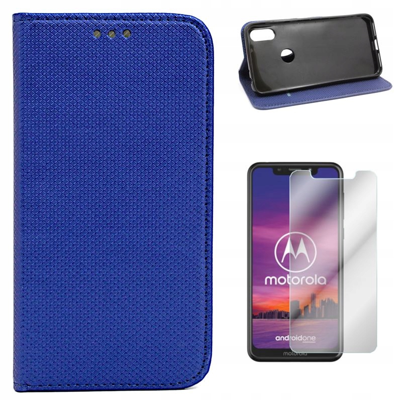 

Etui Magnet do Motorola One /p30 play gr Szkło