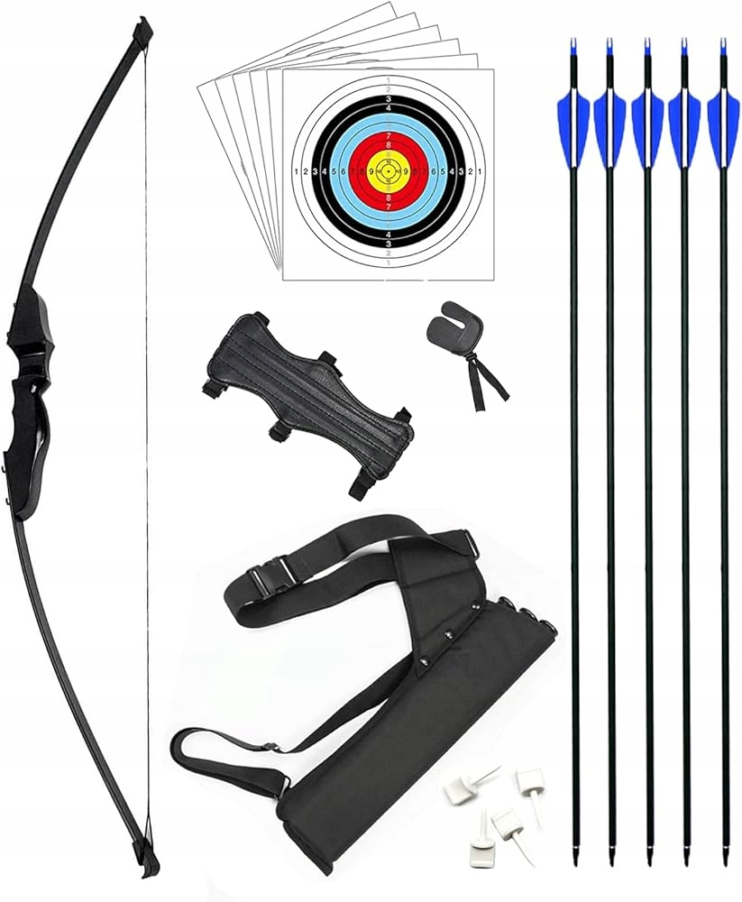 Lukostřelecký set – luk 40 lbs šípy a akcesoria