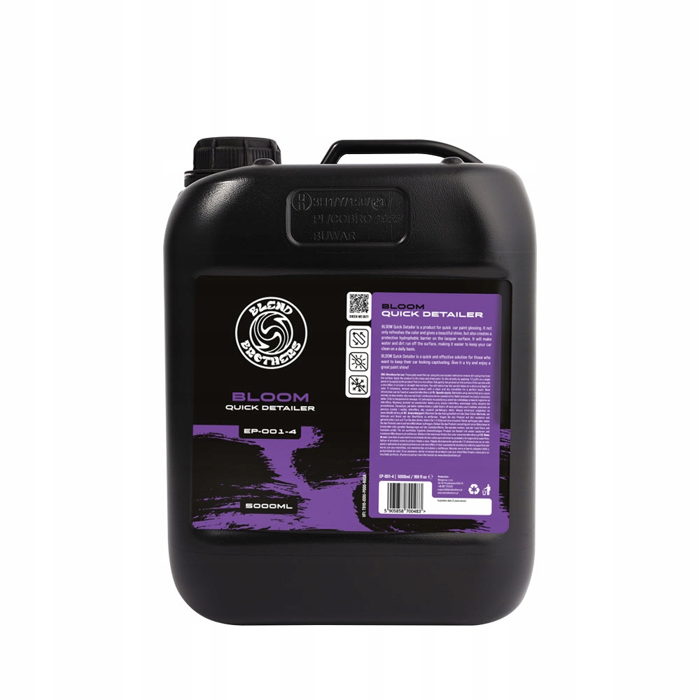 Blend Brothers Bloom Quick Detailer 5L – prostriedok na leštenie laku