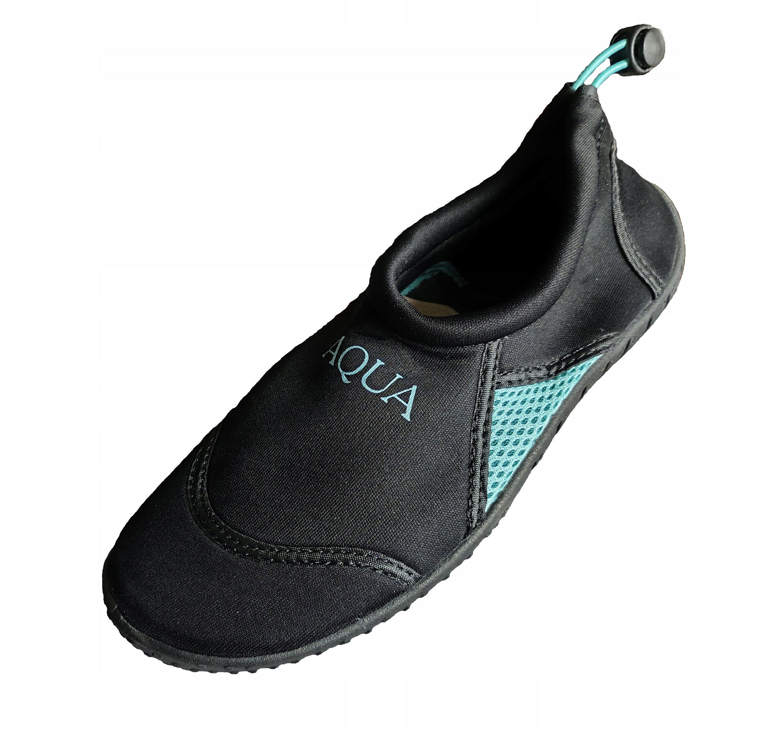 Buty do wody Kazona na plażę rafę jeżowce do morsowania czarne turkus r.39