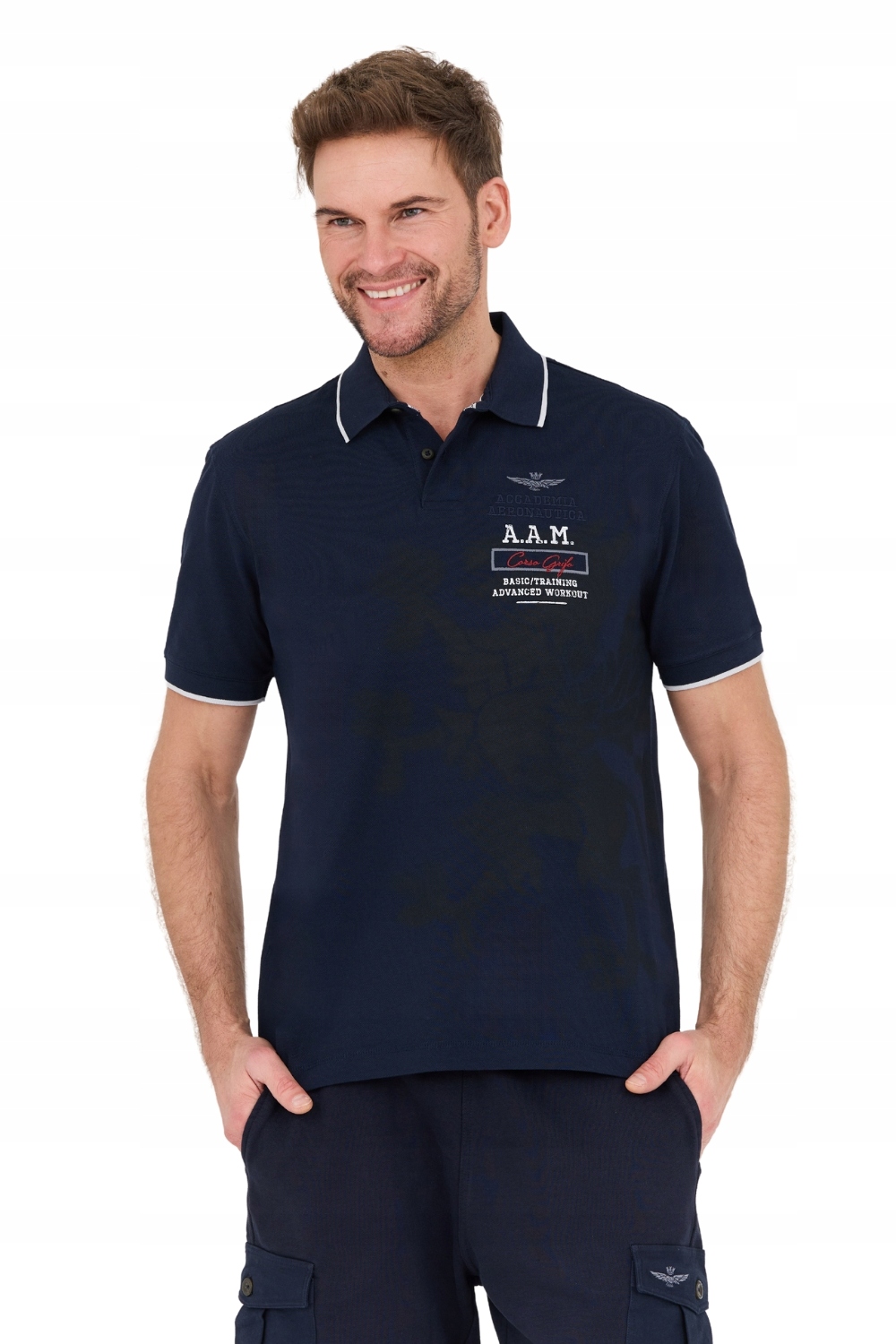 Aeronautica Militare Modrá kuše Polo M.C. XL