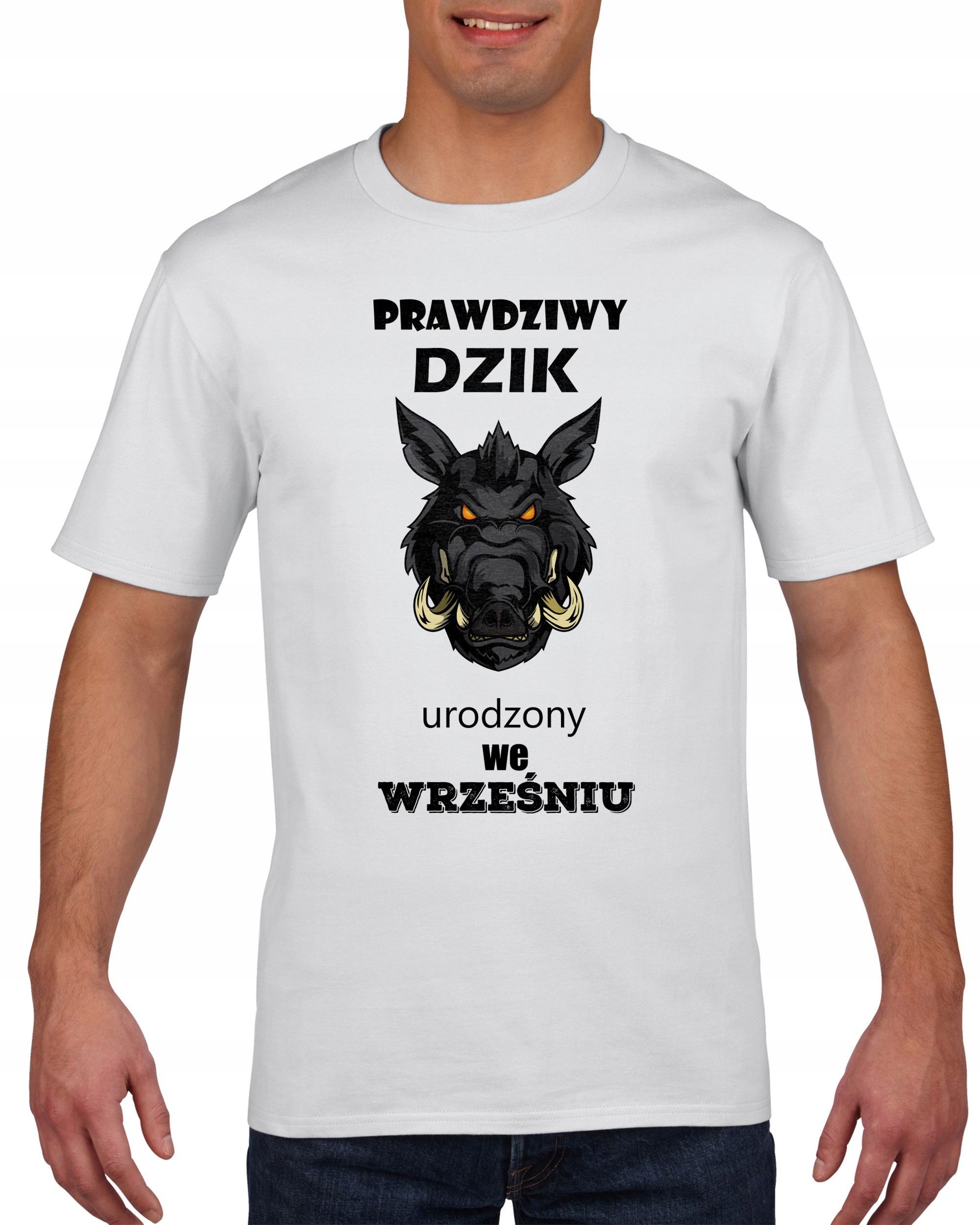 

Koszulka męska Prawdziwy Dzik Wrzesien M