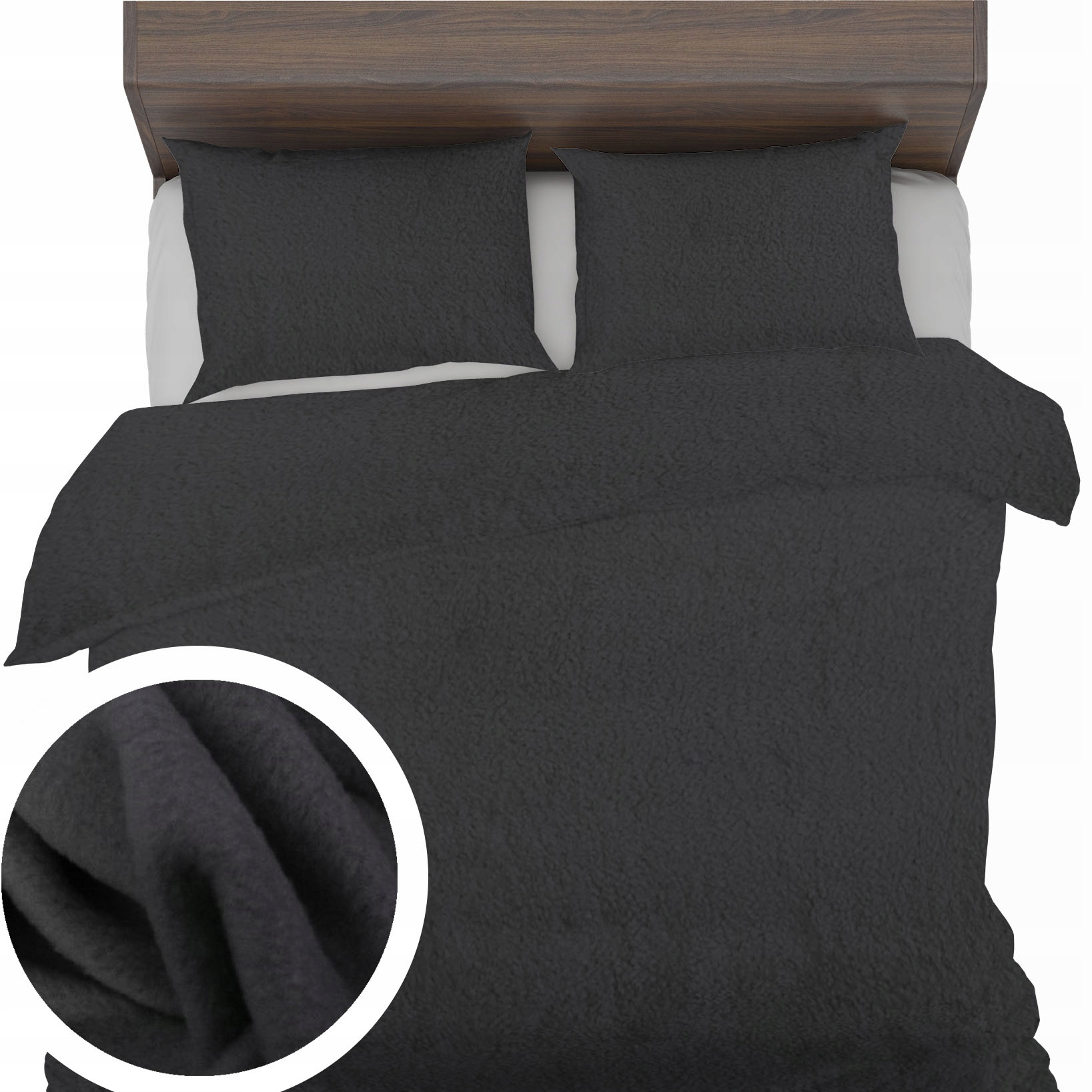 Fleece Povlečení 140x200+2x50x60 teplé silné Fleece teplé