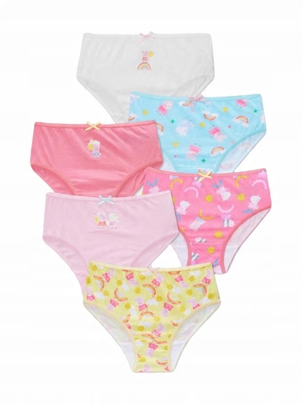 

Majtki figi Peppa Primark 3-4 lata 104 cm 6 szt.