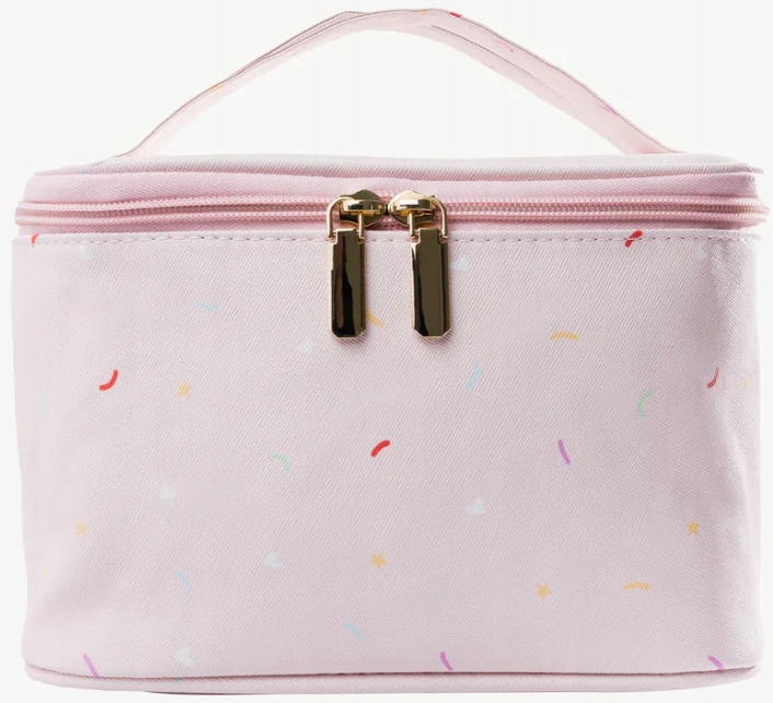 Oh Flossy, kosmetická taška, kufřík na zip s praktickým úchytem