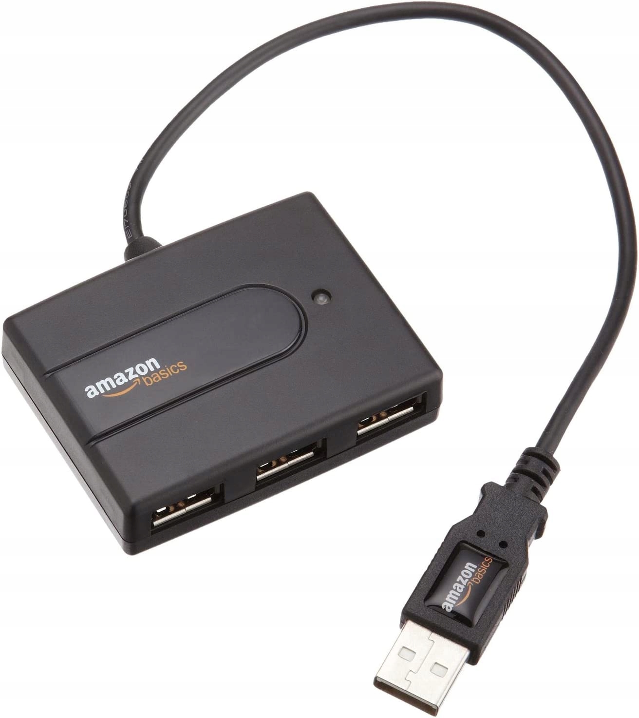 Hub USB Amazonbasics 4-port Liczba portów 4