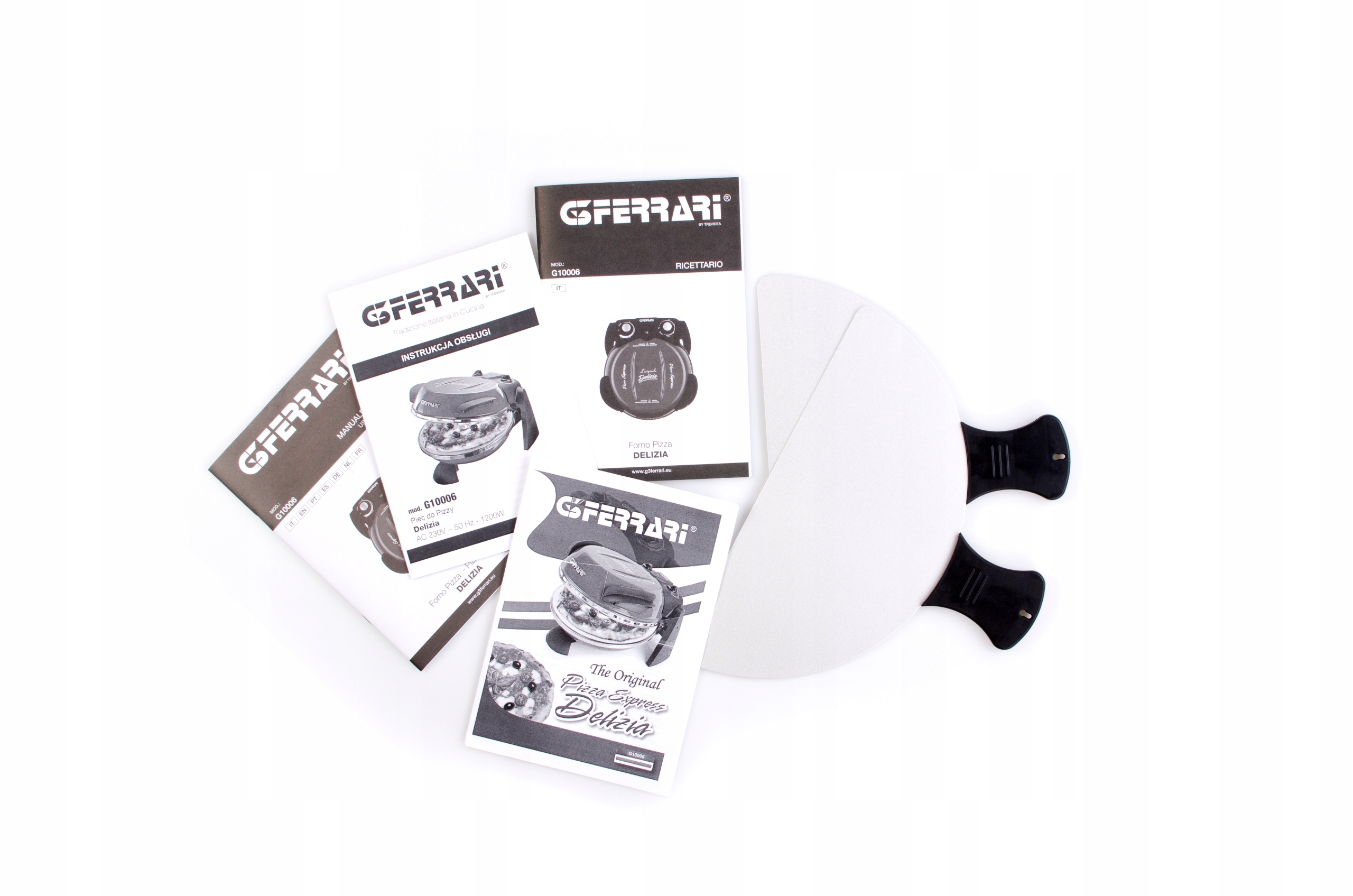 DOMOWY PIEC DO PIZZY KAMIEŃ G3FERRARI G10006 400°C PRZEPISY Model G10006