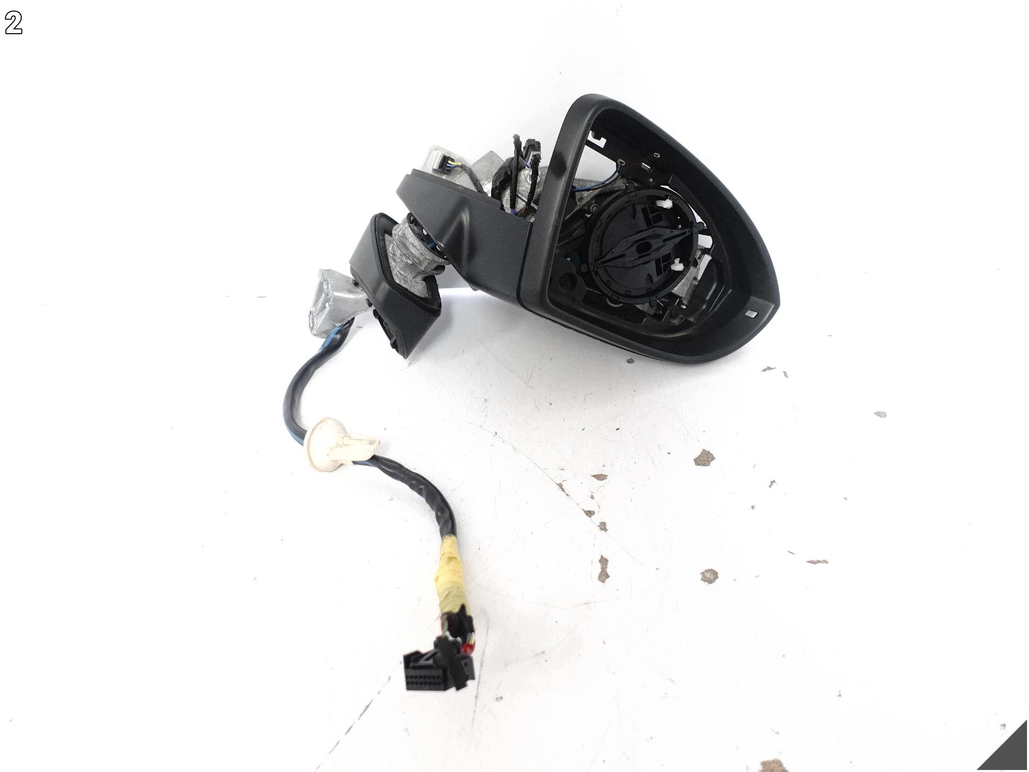 VW TOURAN II 2 5TB 15- mirror right indicator support 13+2=15 PIN EU