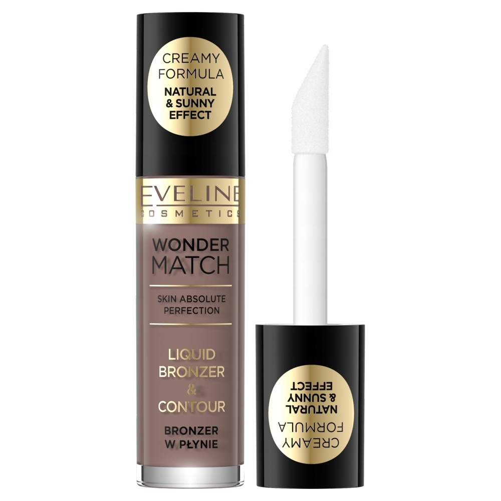 EVELINE COSMETICS Wonder Match Liquid Bronzer Contour bronzer do twarzy 01