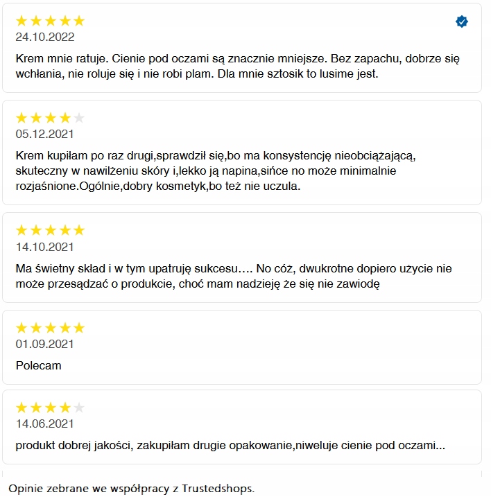 Lusime – krem na cienie pod oczami Marka inna marka