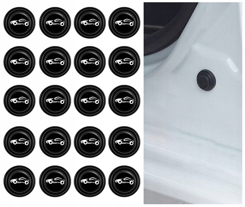 20x ODBÓJ NAKLEJKA CICHE ZAMYKANIE DOMYKANIE DRZWI