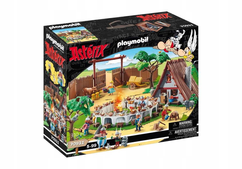 

Playmobil Asterix Wielki Festyn Wiejski 310 El