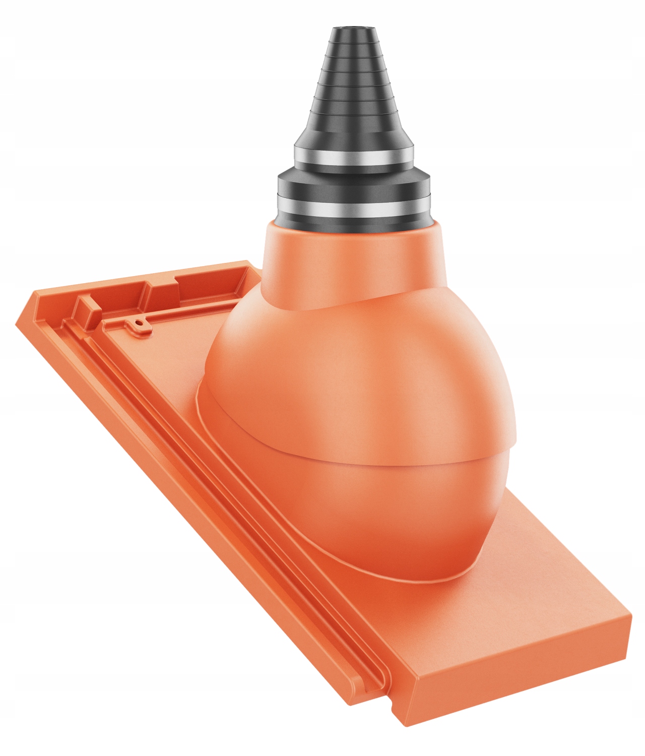 Anténní přechod těsný Creaton Domino Přírodní/měděný