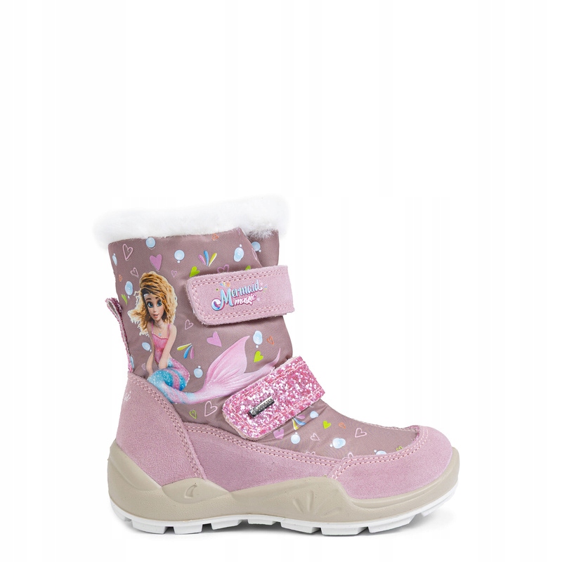 Primigi Botki Dziewczęce Ocieplane Różowe Mermaid Magic 8881900 r.30