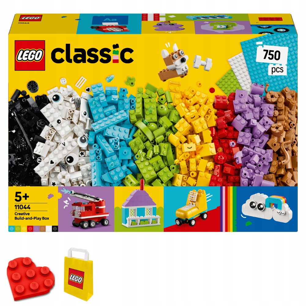 Lego Classic 11044 Kreativní sada pro stavění a hraní