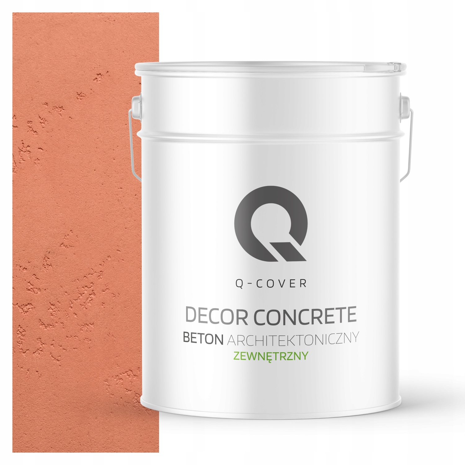 Vnější Architektonický Beton 10m2 15kg Ozdobný Efekt Pudrová Růžová F315