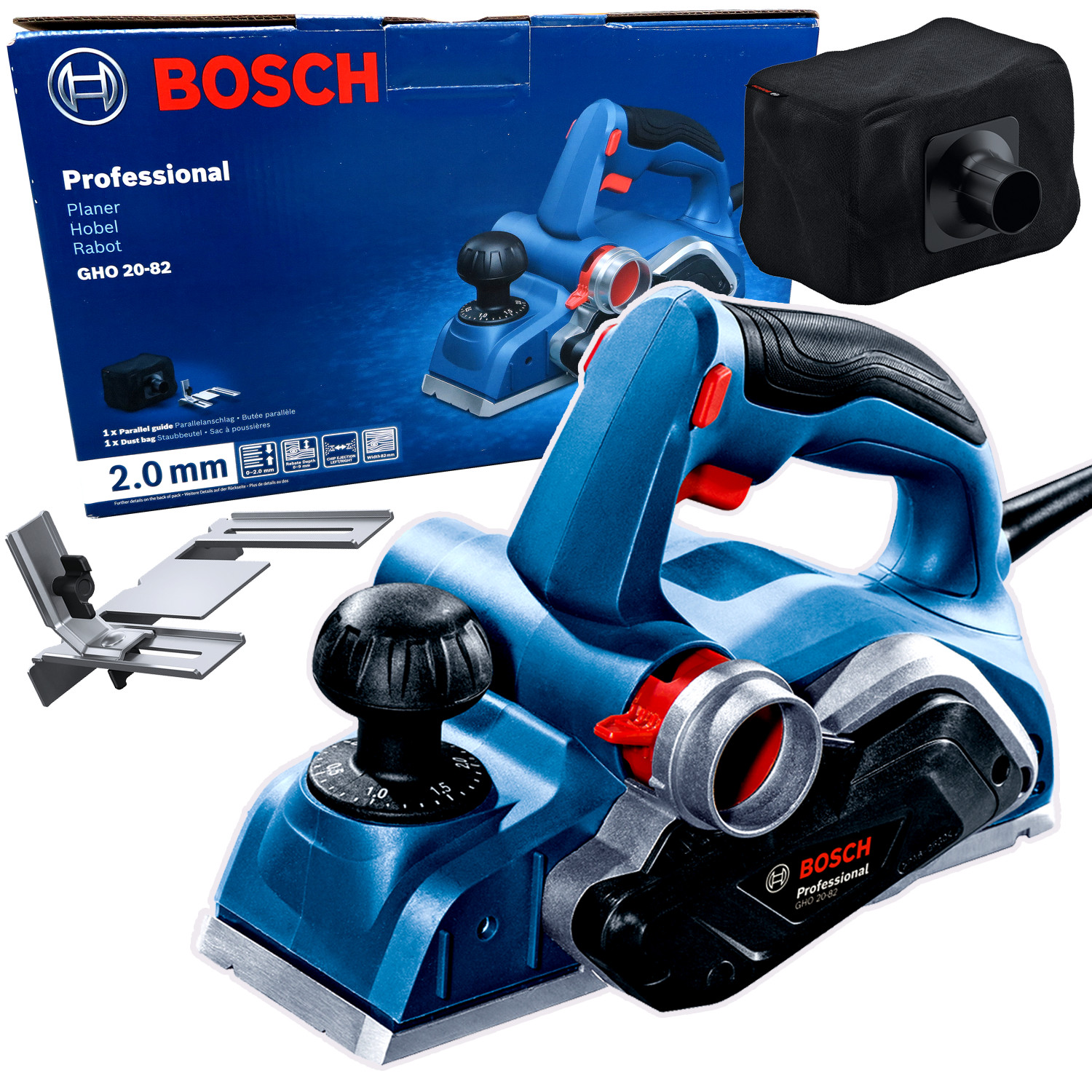 Strug 18V Bosch Gho 20-82 06015A9100 700W 2mm