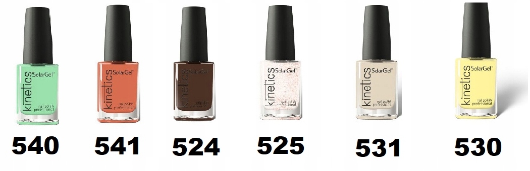 Kinetics Lakier Solar 15ml Zestaw 2+1 Mix Kolorów Kolekcja REBEL HEART