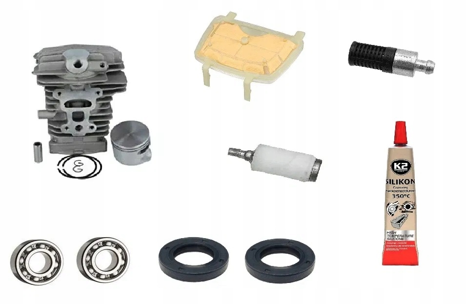 Cylinder Kompletny tłok Stihl MS211 Pełen Zestaw