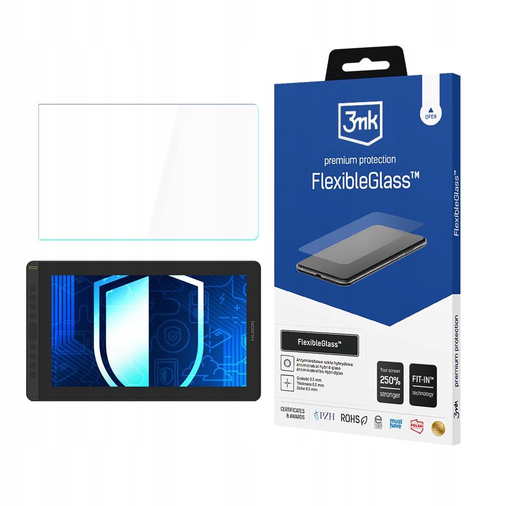 Huion Kamvas 16 až 19 3mk FlexibleGlass