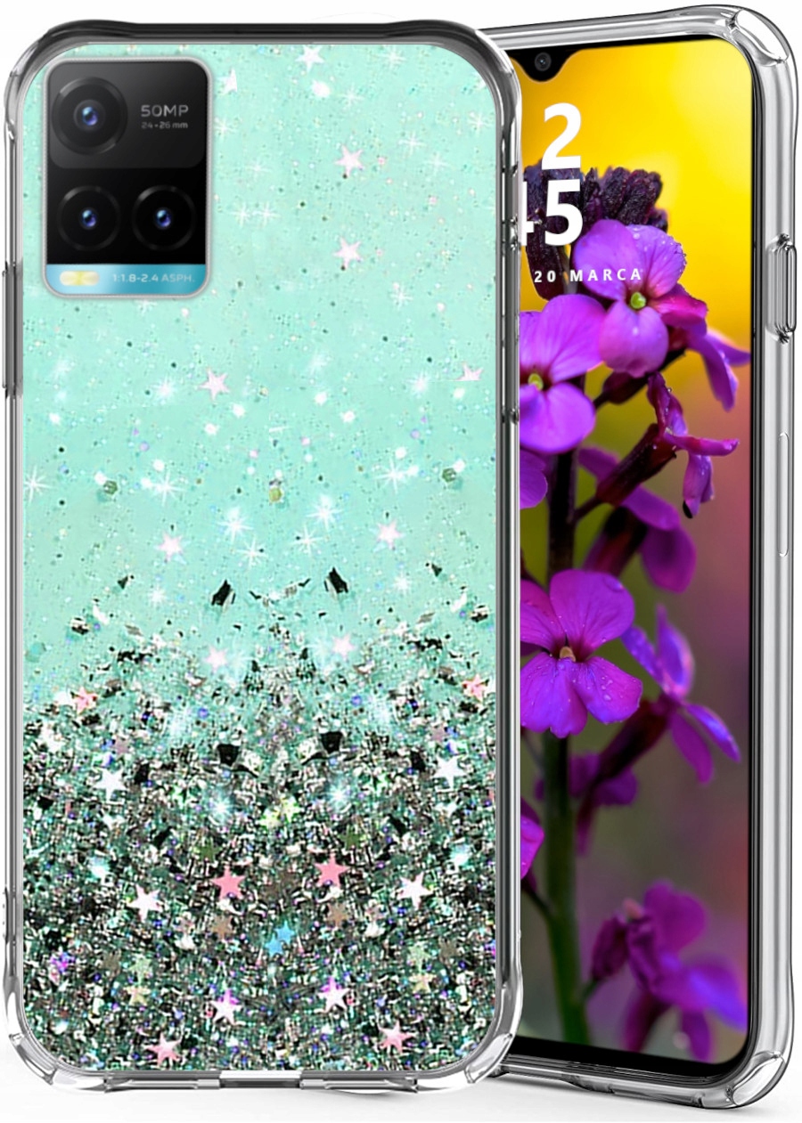 

Etui do Vivo Y21S Y33S Glitter Case Kolor Brokat