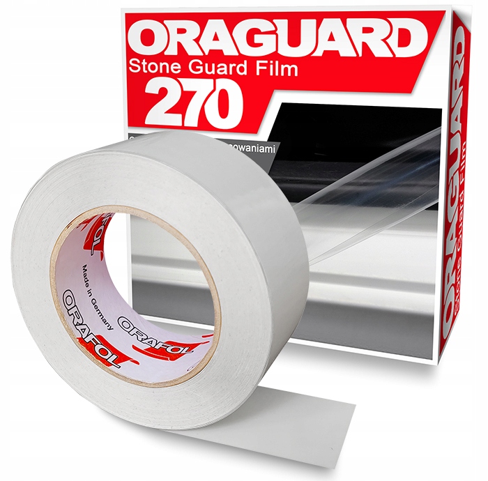 TAŚMA FOLIA Ochronna na PROGI 40mm x 5m GRUBA PPF