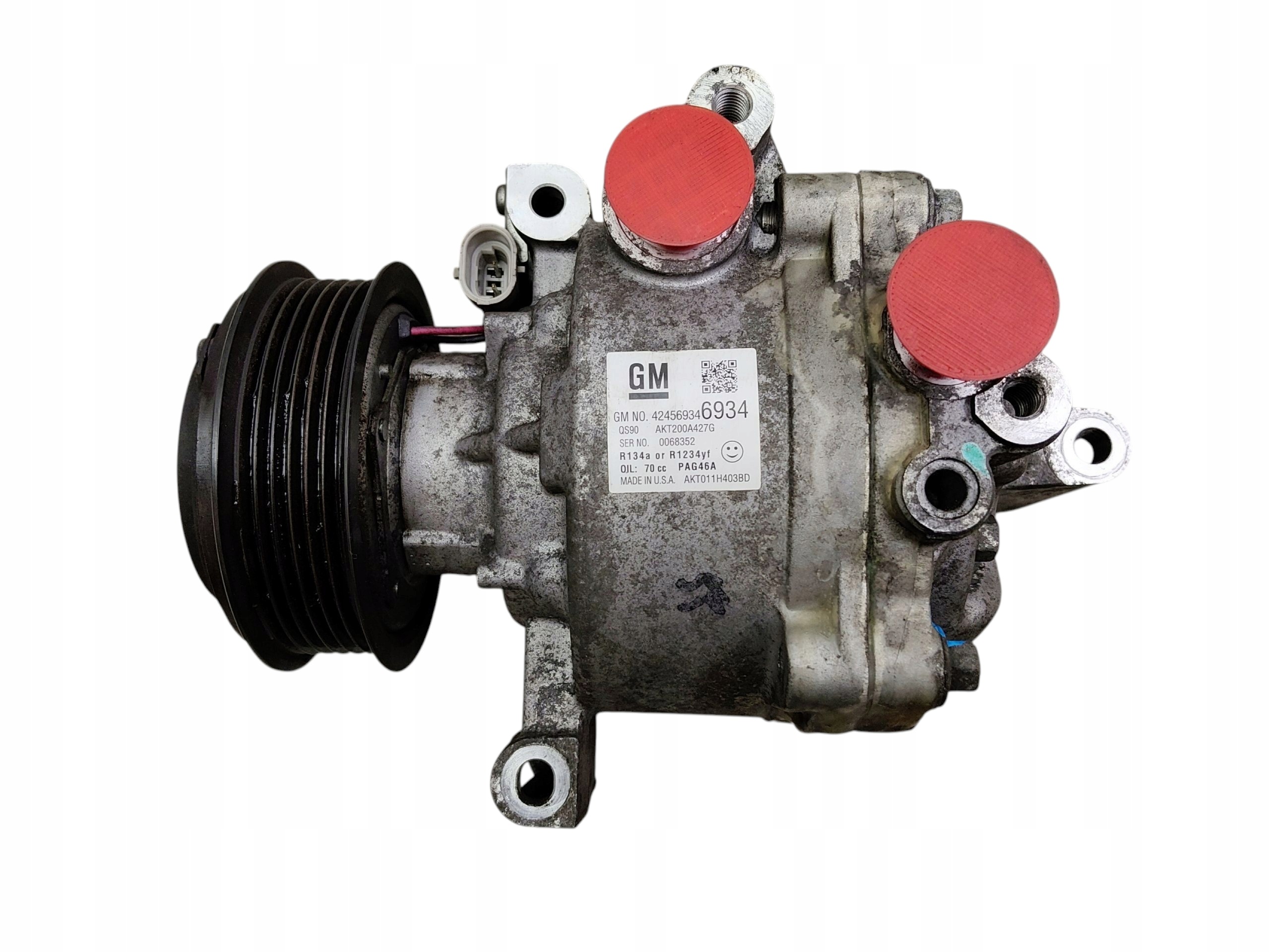compressore aria condizionata OPEL MOKKA X CHEVROLET TRAX 1.6 CDTI 42456934