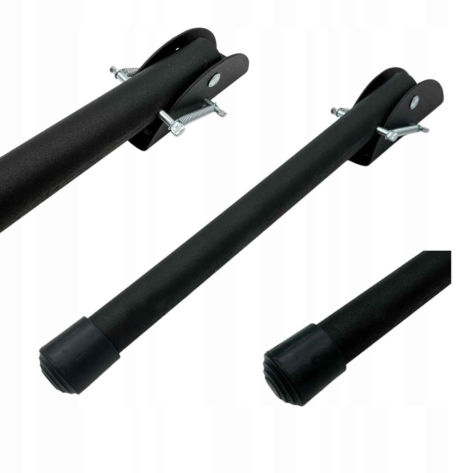 MOCNA PODPÓRKA GARAŻOWA STOPKA DO DRZWI BRAM 26,5 cm BLOKADA NÓŻKA CZARNA