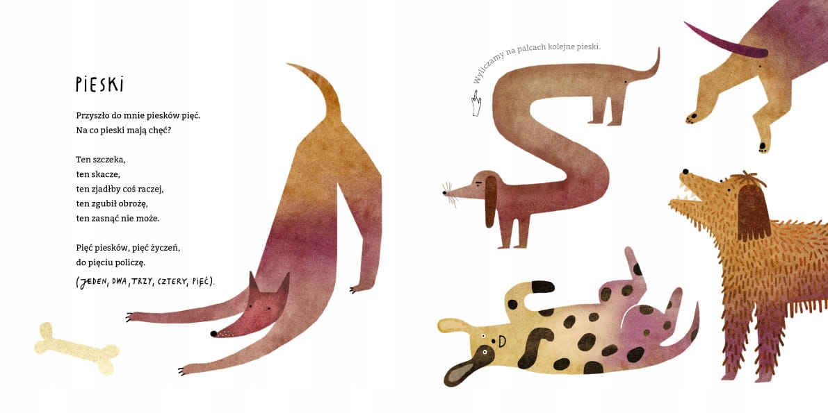 NATULI Wierszyki paluszkowe dla dzieci Wydawnictwo Natuli