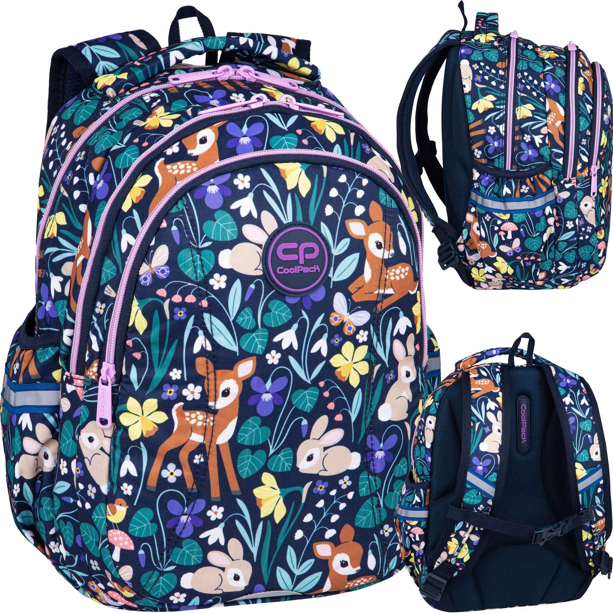 

Coolpack Plecak Szkolny Dla Dziewczynki Sarenki