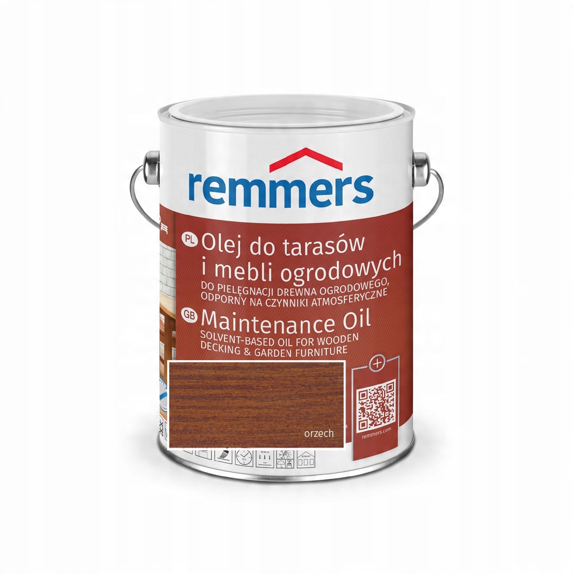 

Remmers Olej do tarasów i mebli Orzech 2,5L