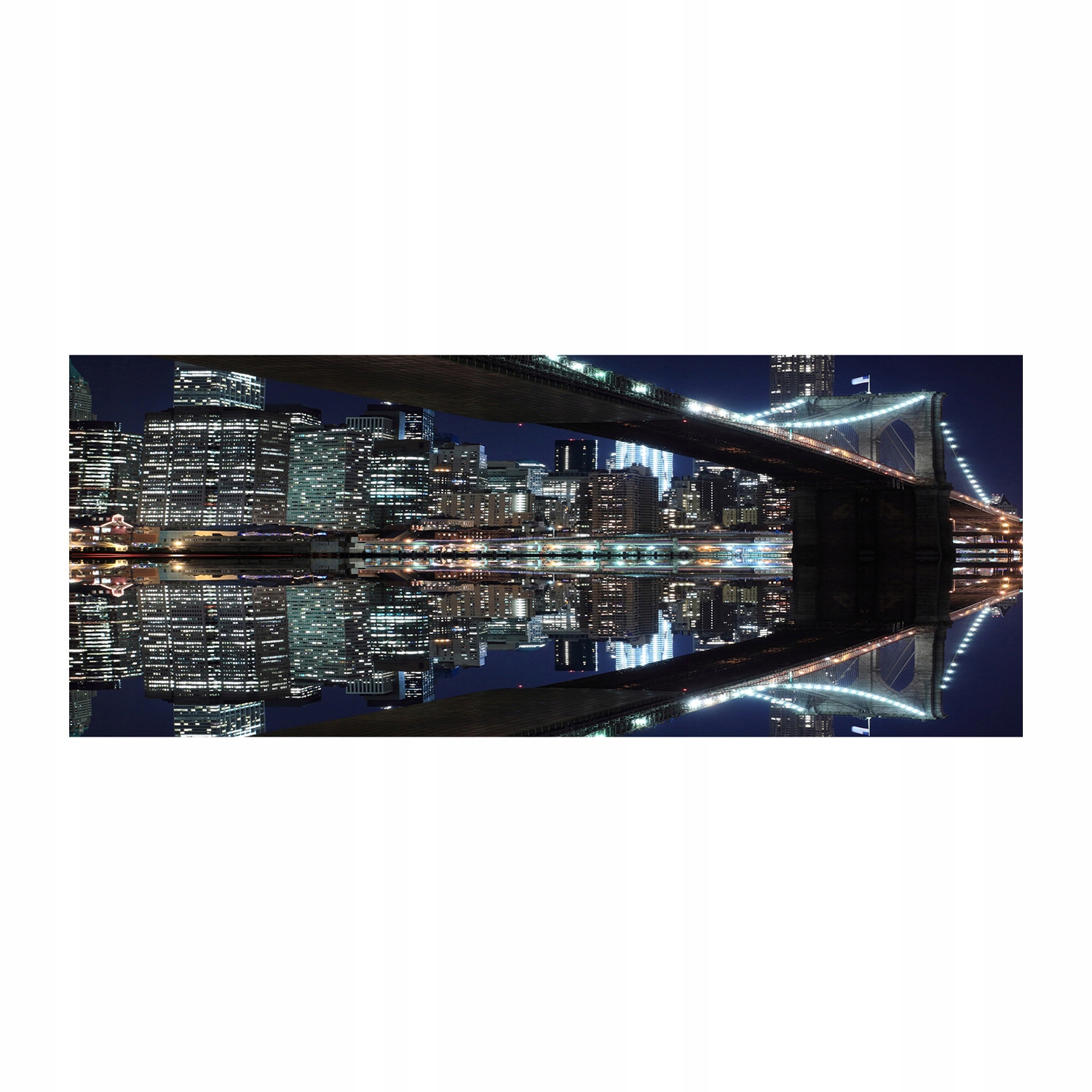 

Foto obraz szkło akryl Most Brookliński 125x50 cm