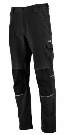 Stalco Spodnie robocze do pasa Stinger czarne L S-44704