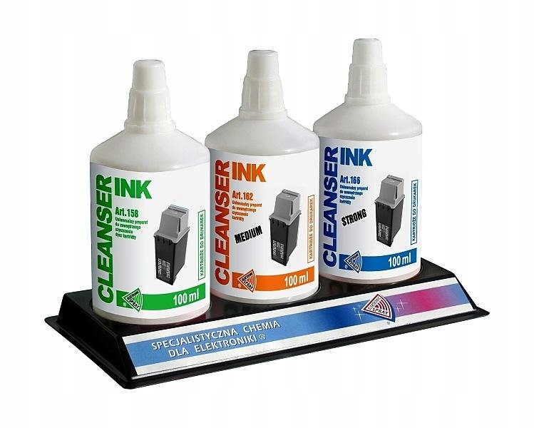 MC170 Zestaw CLEANSER INK - zestaw udrażniający głowice drukarek 3x100ml