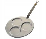 Patelnia do jajek sadzonych deBuyer Mineral B 27 cm stal węglowa