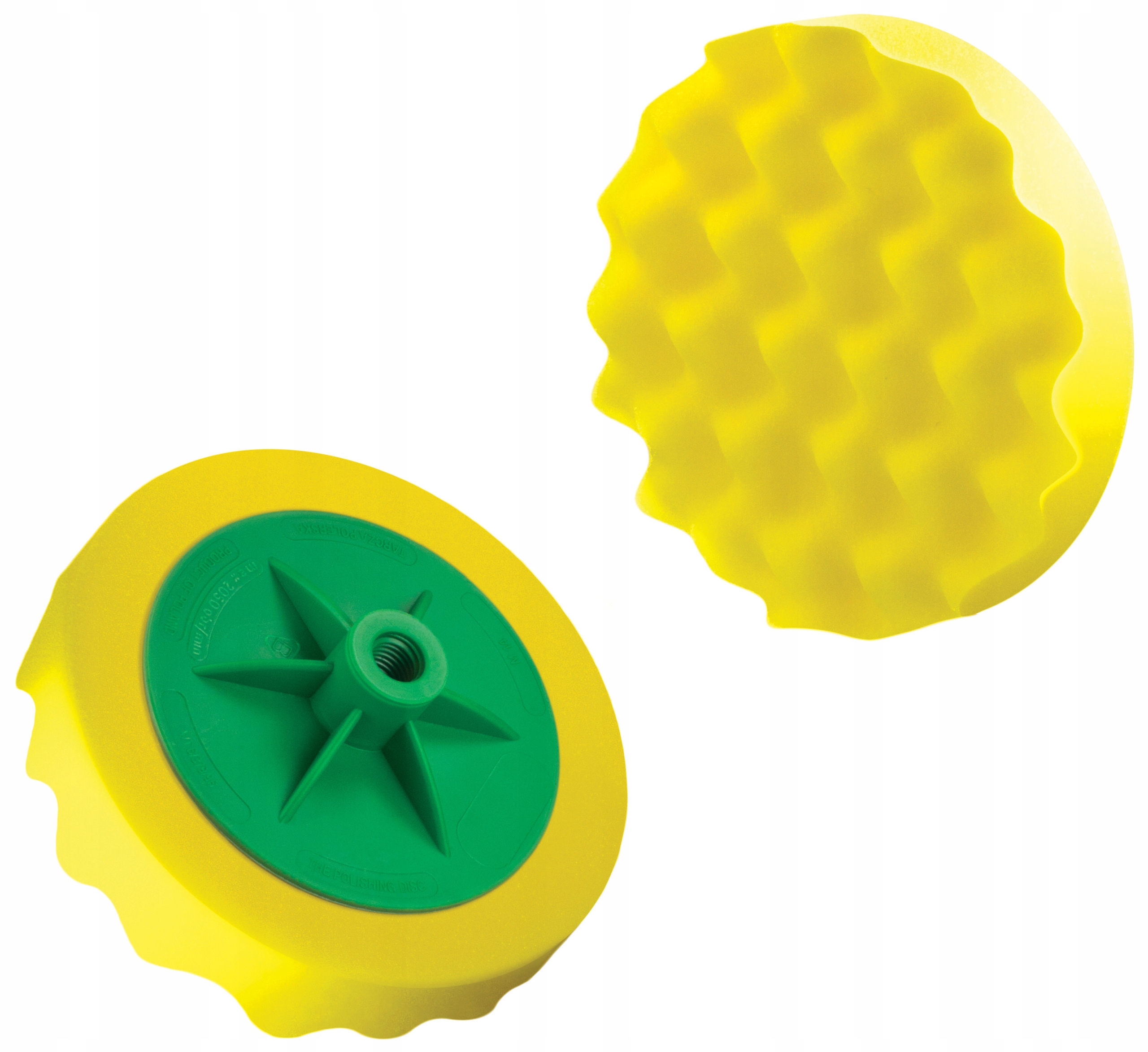 BOLL ПРОФИЛИРОВАННАЯ ГУБКА ДЛЯ ПОЛИРОВКИ-ЖЕЛТЫЙ