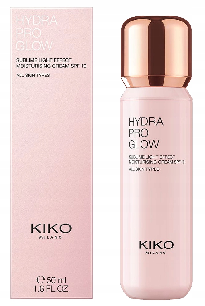 Kiko Milano Hydra Pro Glow SPF10 Hydratační krém na obličej 50 ml