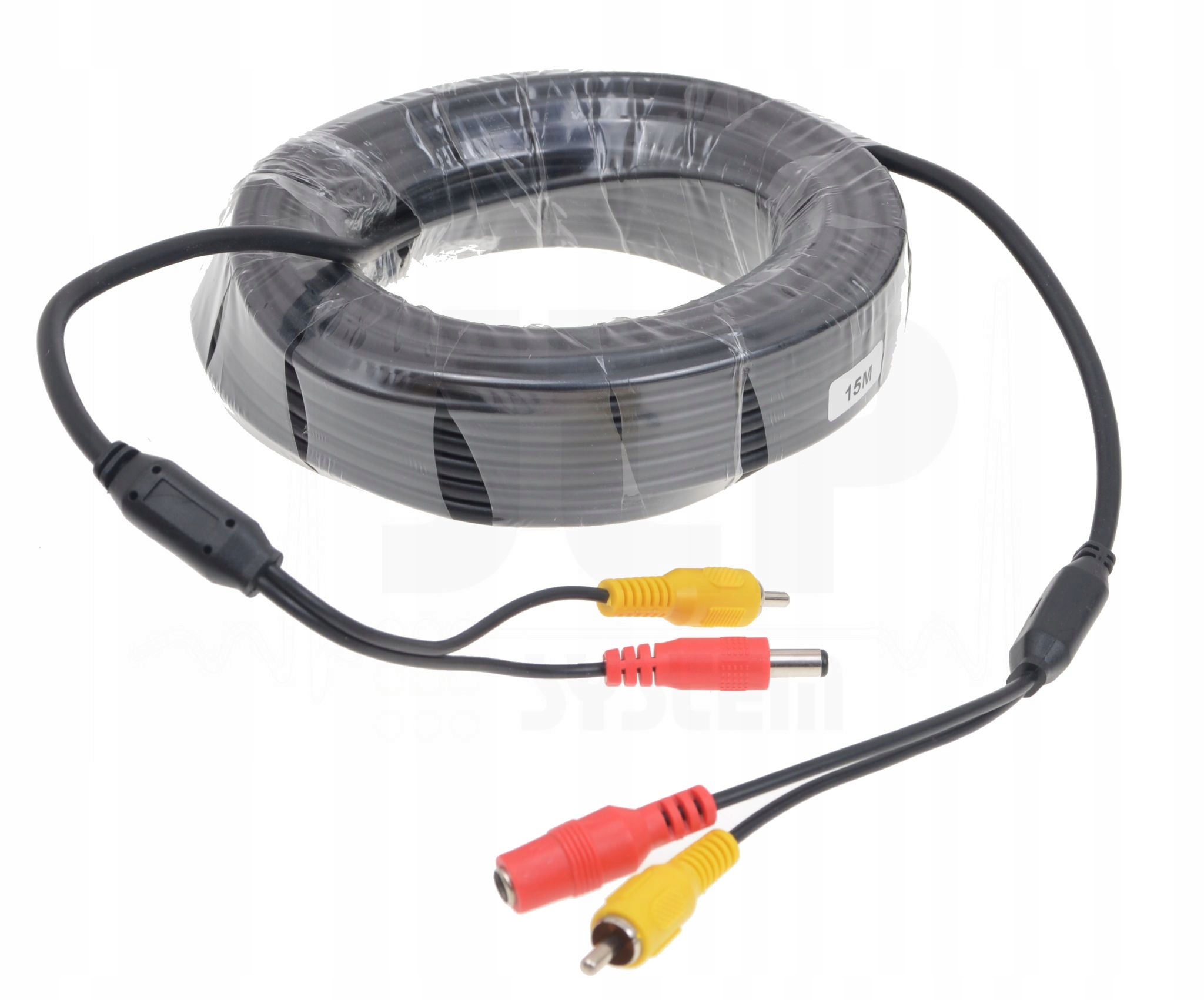 

Przewód Rca+dc Kabel 15m Kamera Cofania Monitor
