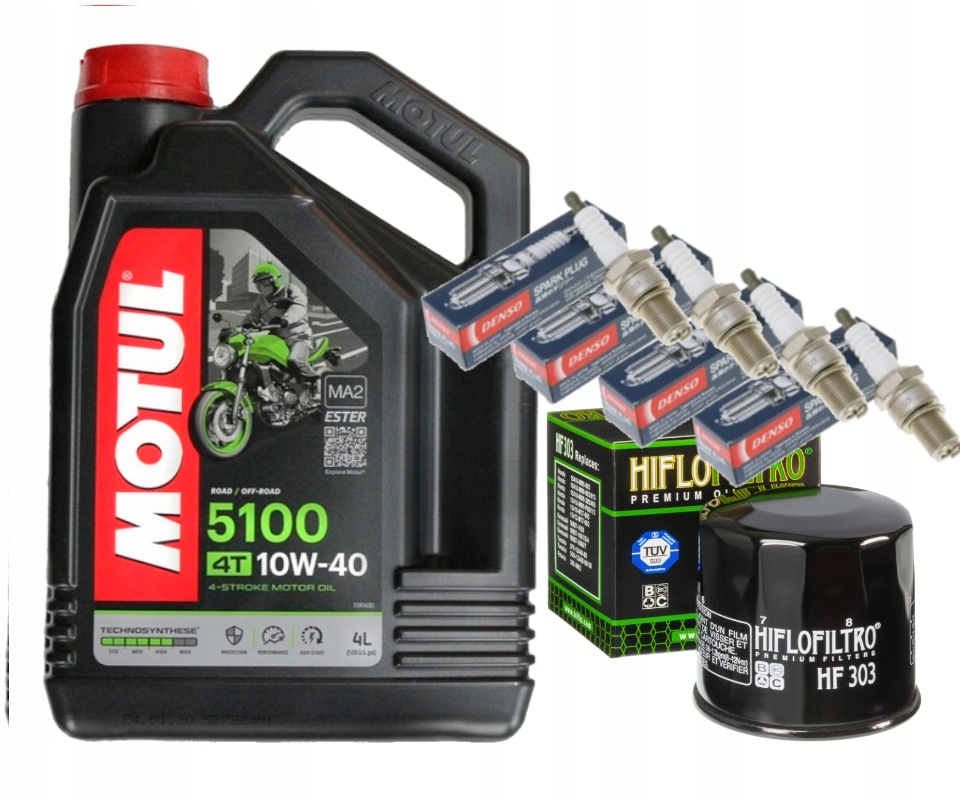 

HF303 Motul Świece Kawasaki Zx 6-R 600 Ninja 95-12