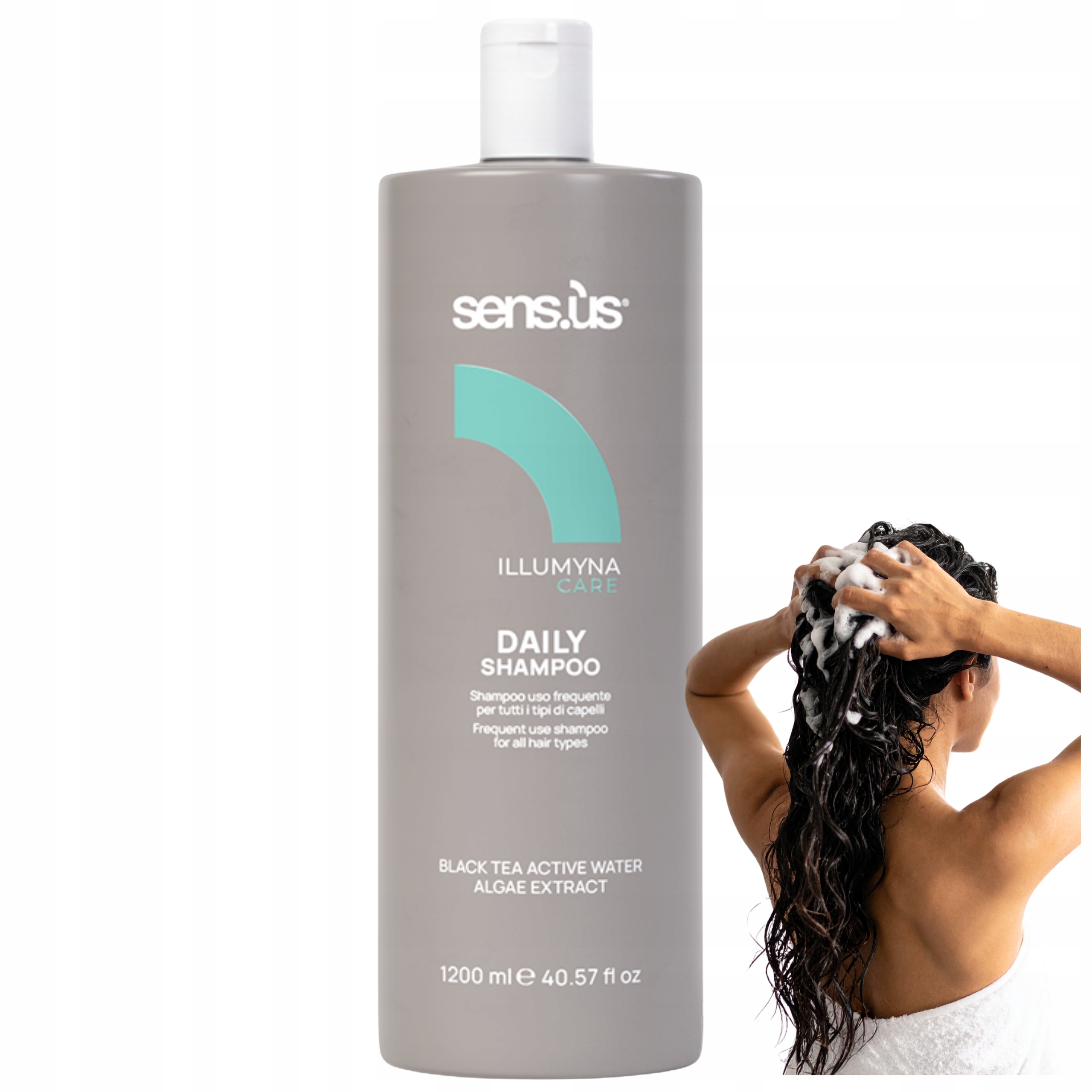 Szampon do włosów na co dzień Sensus Illumyna Care Daily Shampoo 1200ml