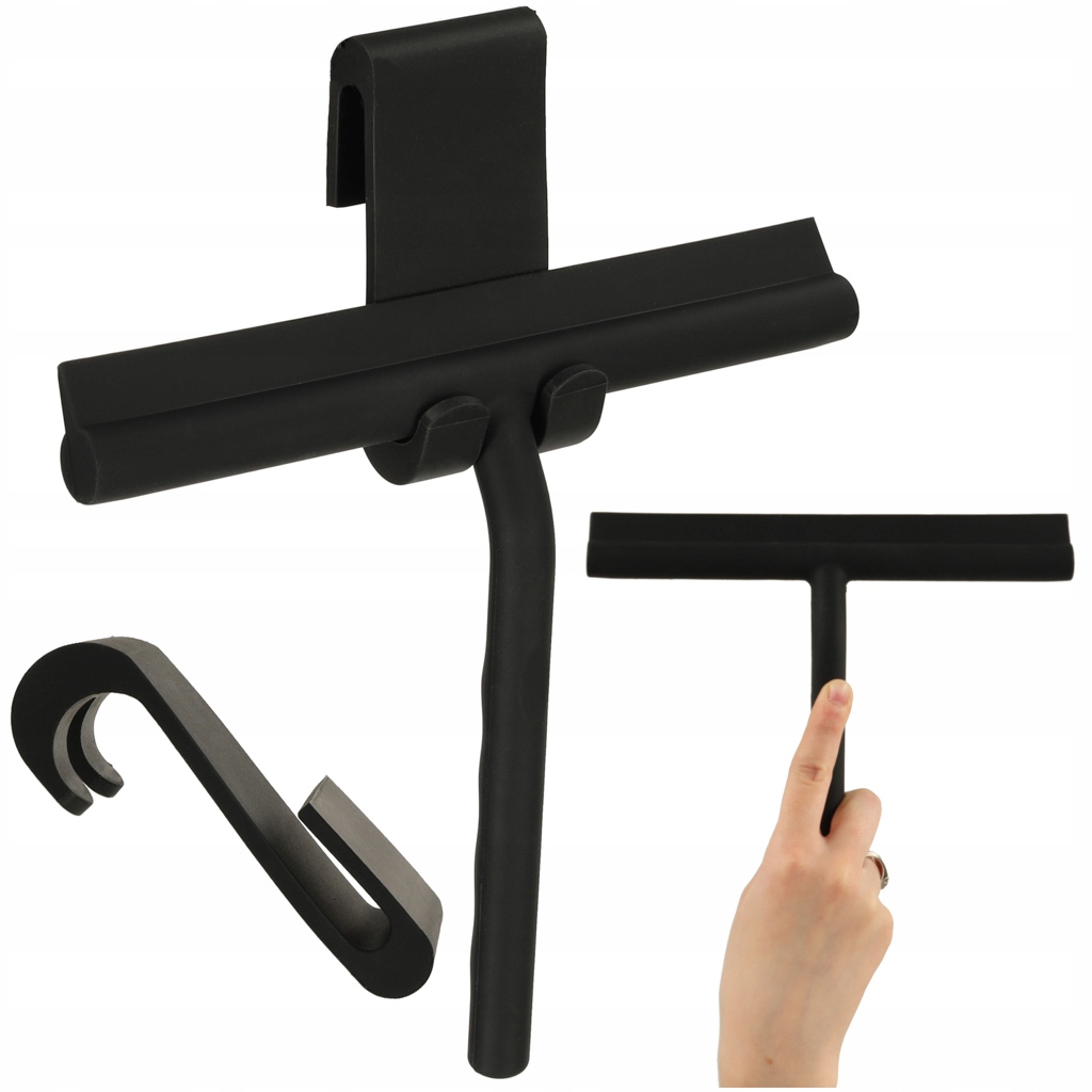 SILIKONOWA ŚCIĄGACZKA DO MYCIA SZYB OKIEN LUSTER KABIN PRYSZNICOWYCH WODY