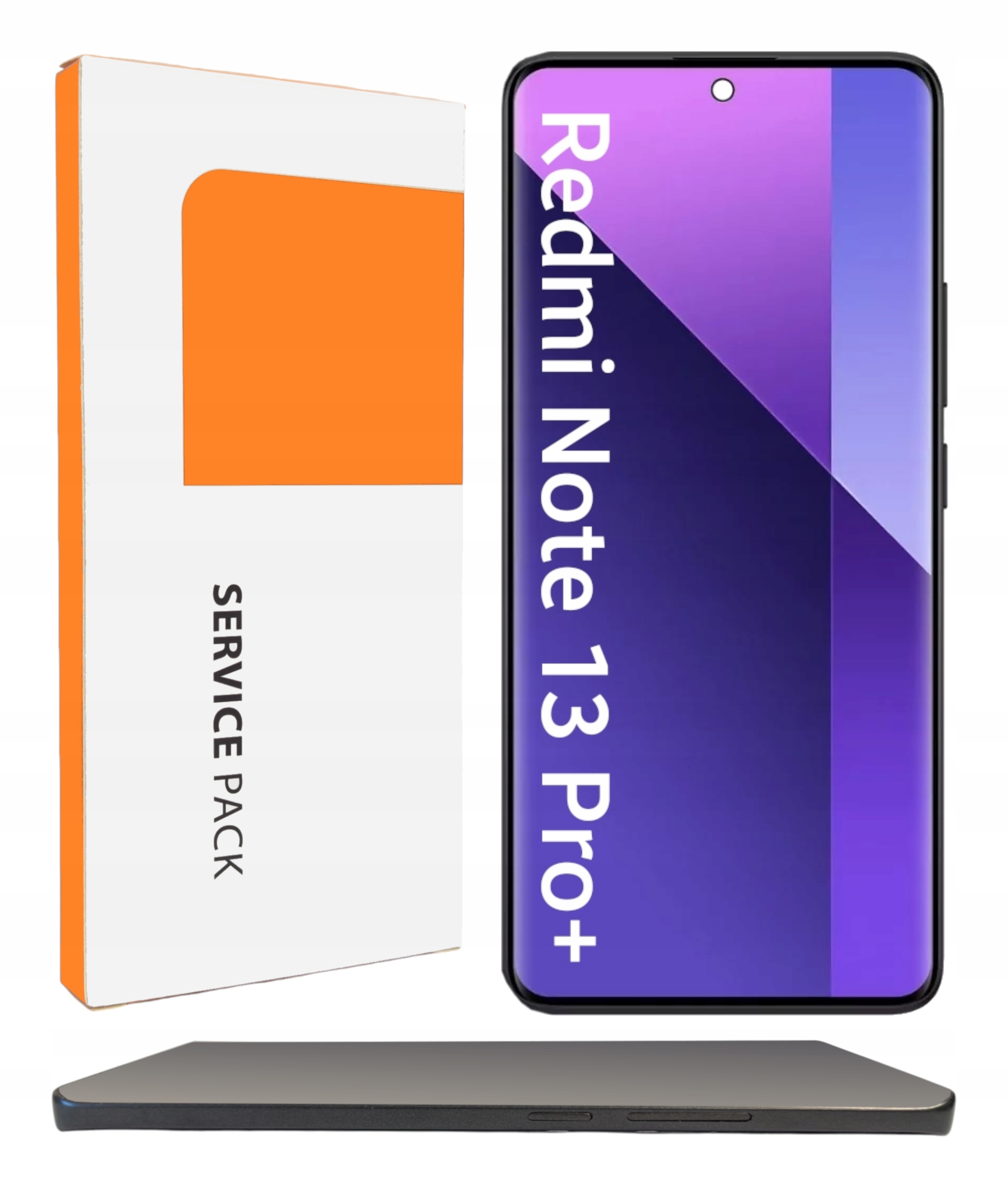 Originální Zila pro Xiaomi Redmi Note 13 Pro Plus LCD s rámečkem Černý Matrix