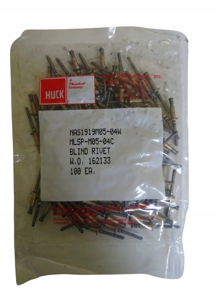 NITY NIT HUCK BLIND RIVET NAS1919M05-04W