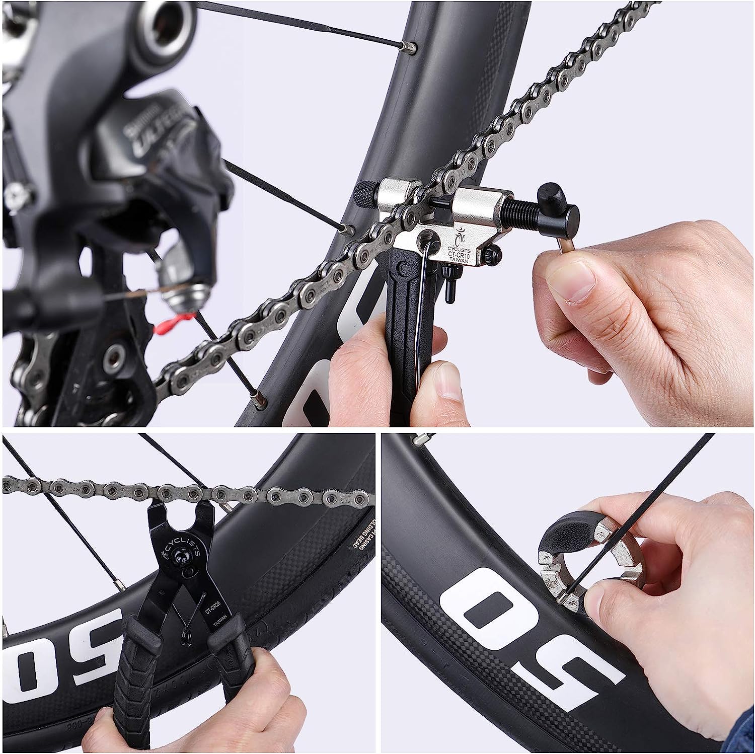 ZESTAW NAPRAWCZY KLUCZE NARZĘDZIA DO ROWERU EAN (GTIN) 6971177692371