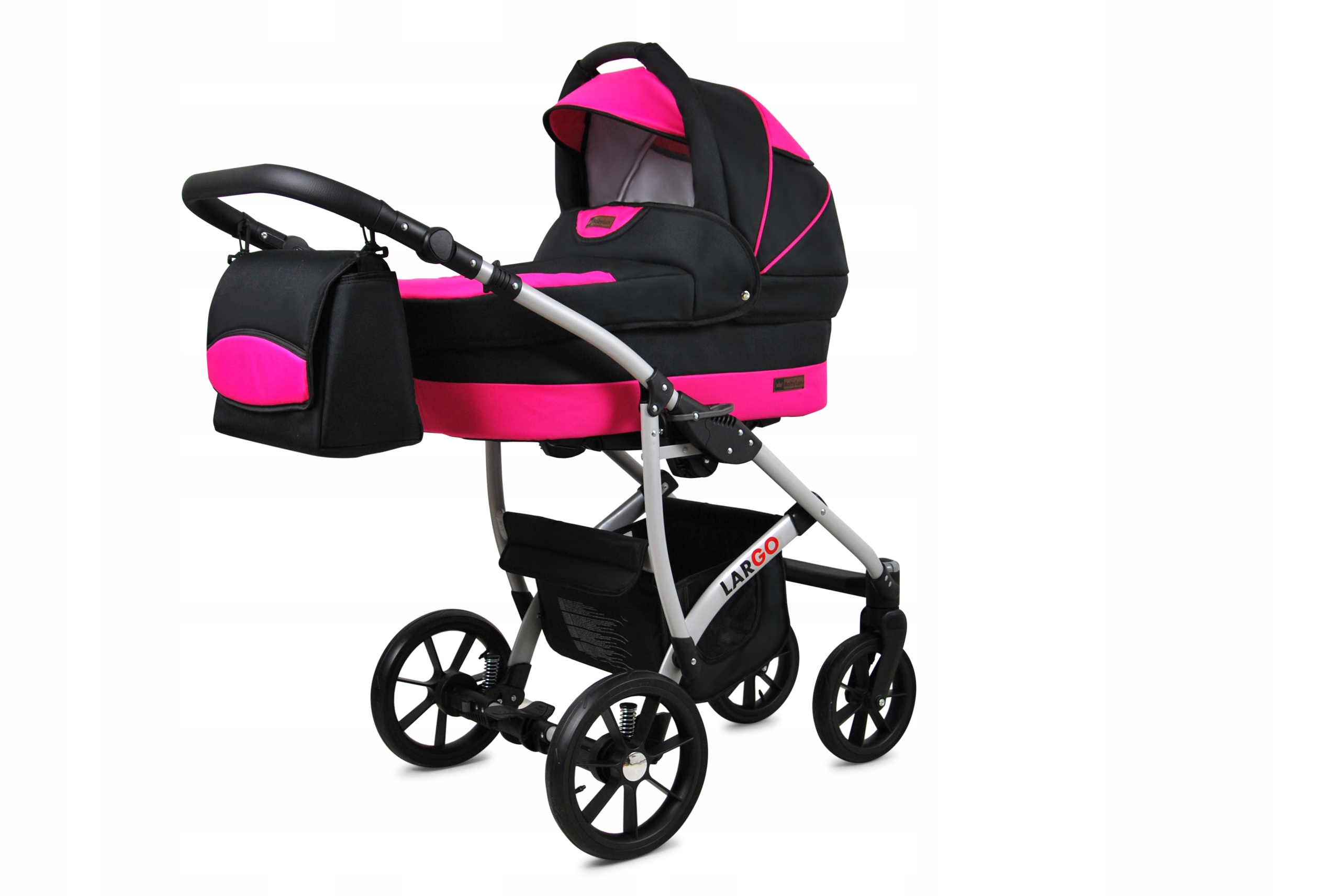 BabyLux Wózek 3w1 dziecięcy spacerówka Largo ALU Kod producenta 5903890851606